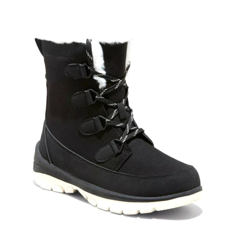 Women's Corie Winter Hiker Boots - Universal Thread Jet Black 11